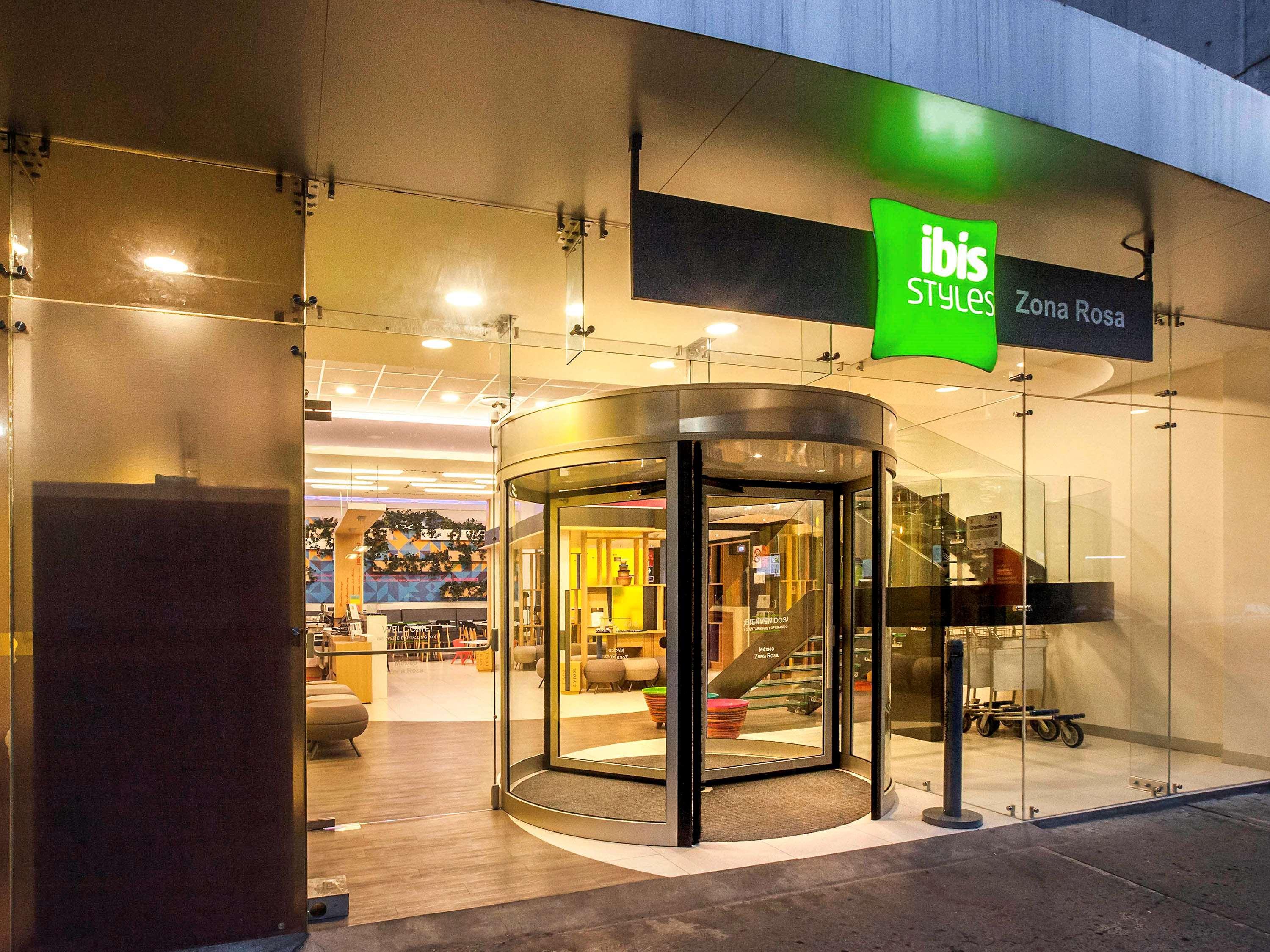 Hotel Ibis Styles Mexico Reforma Exterior foto