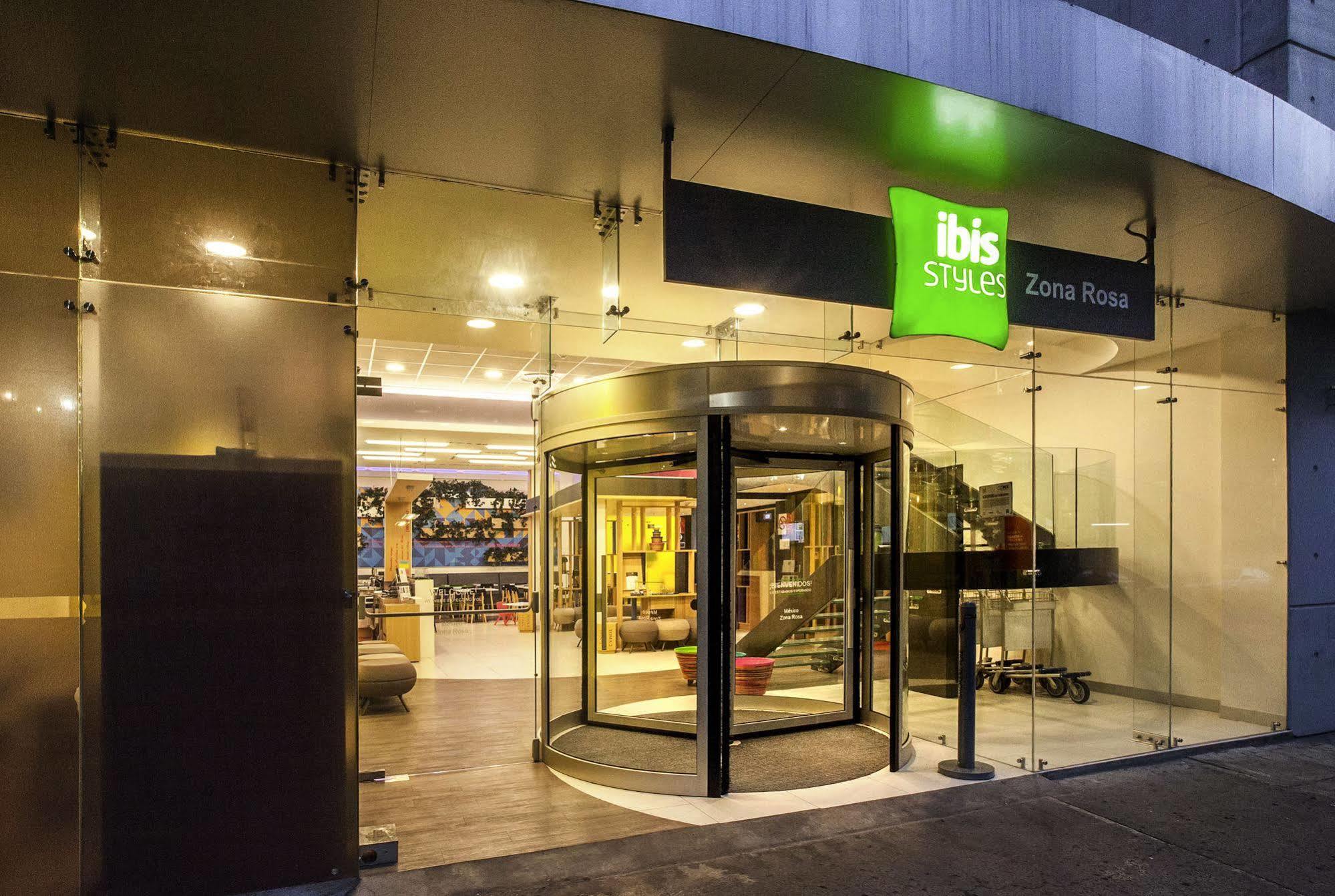 Hotel Ibis Styles Mexico Reforma Exterior foto